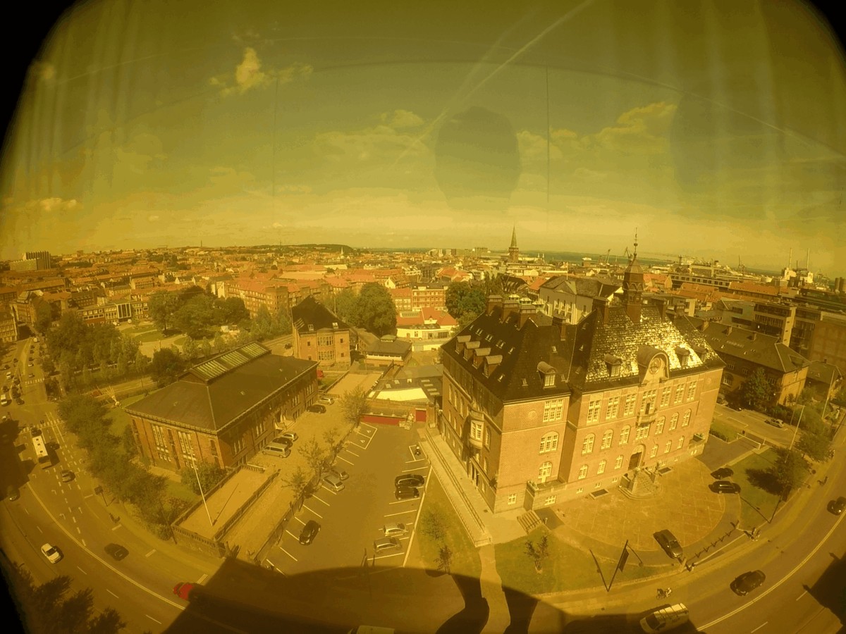 ARoS, Vistas a la ciudad de Århus Aarhus