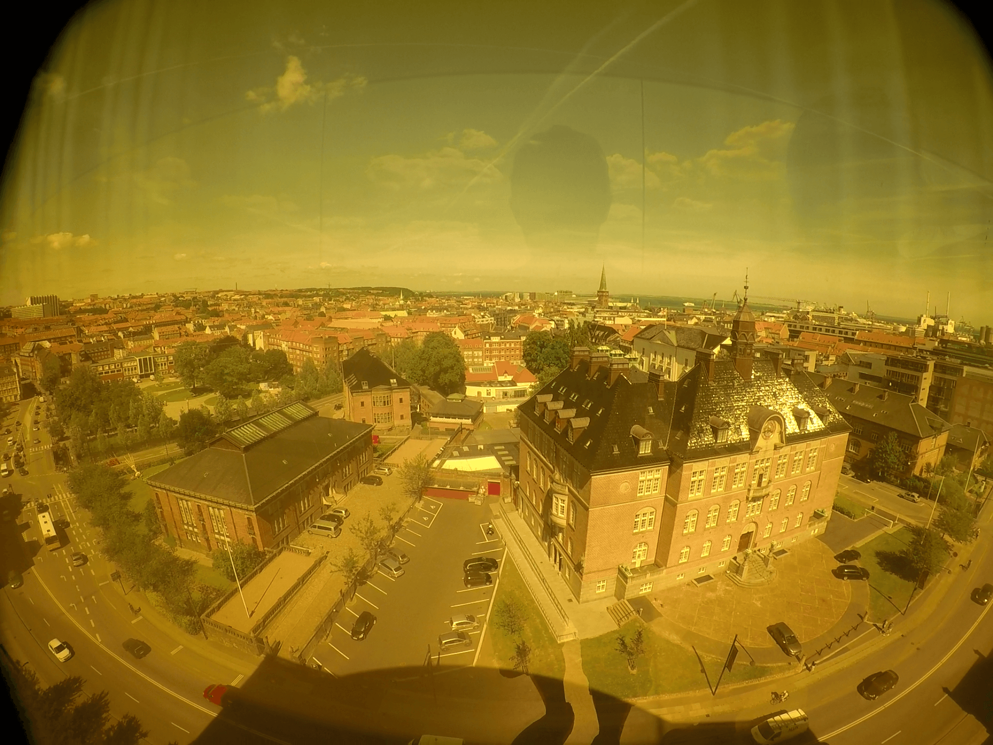 ARoS, Vistas a la ciudad de Århus Aarhus