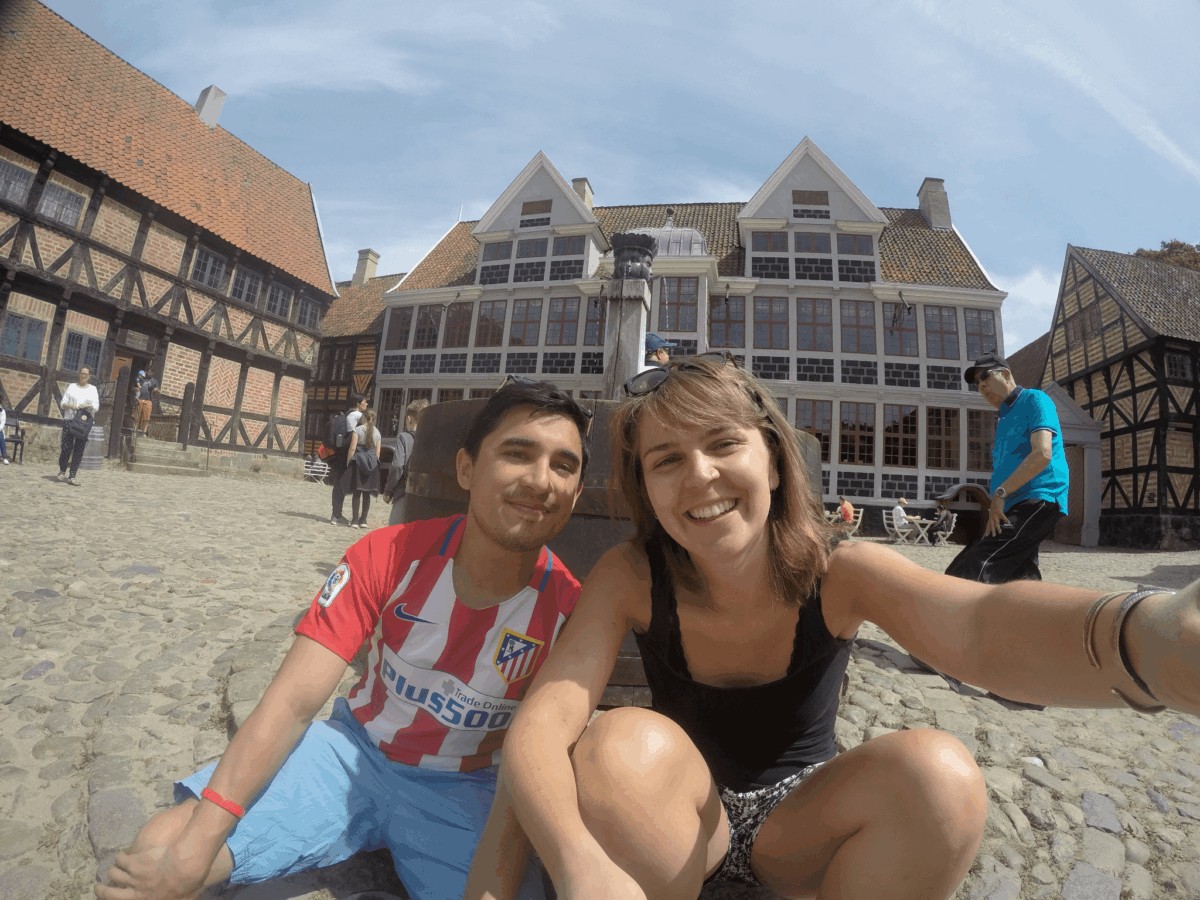 Visitando a mi amiga en Århus