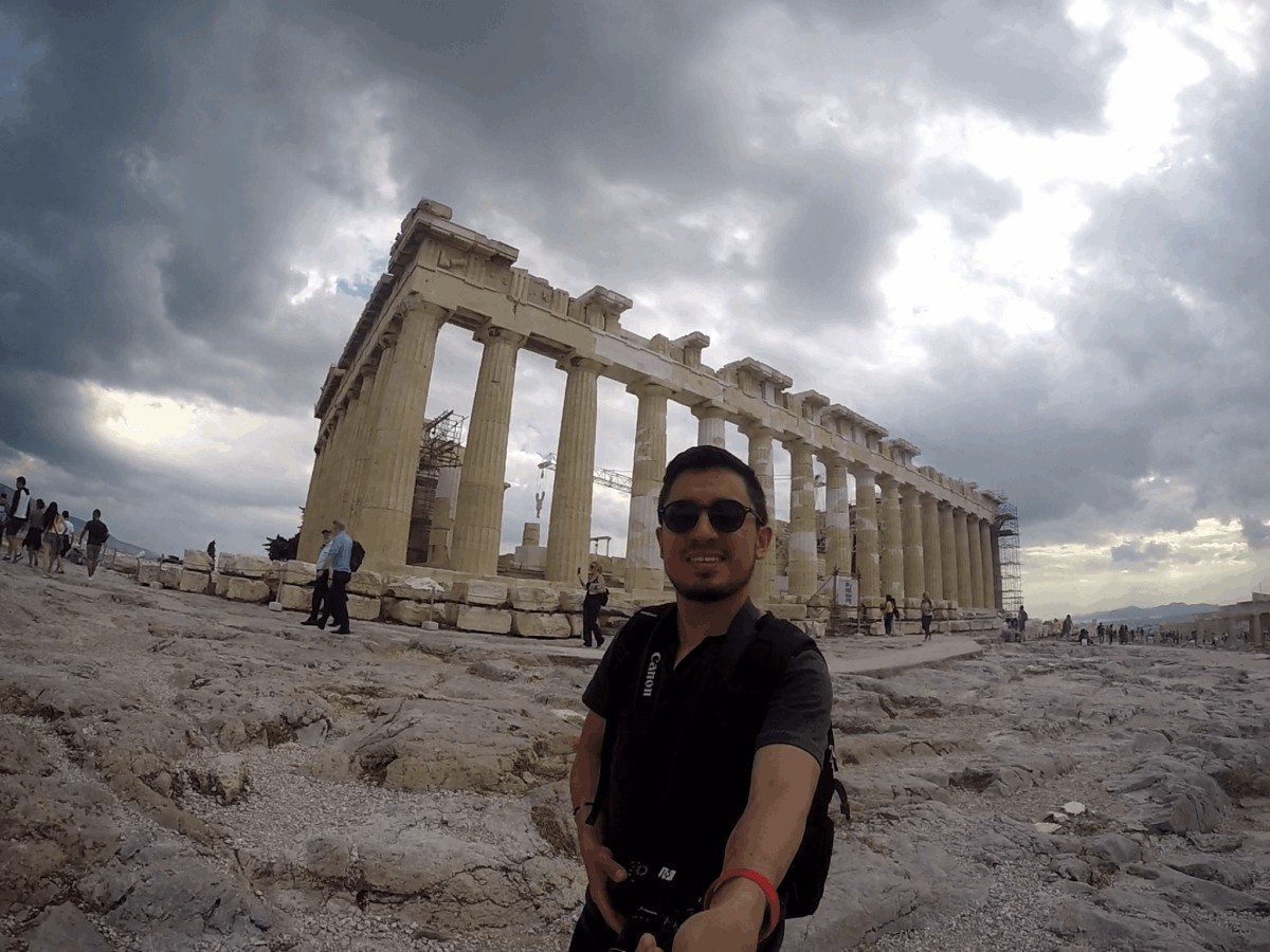 Viaje a Atenas, Grecia