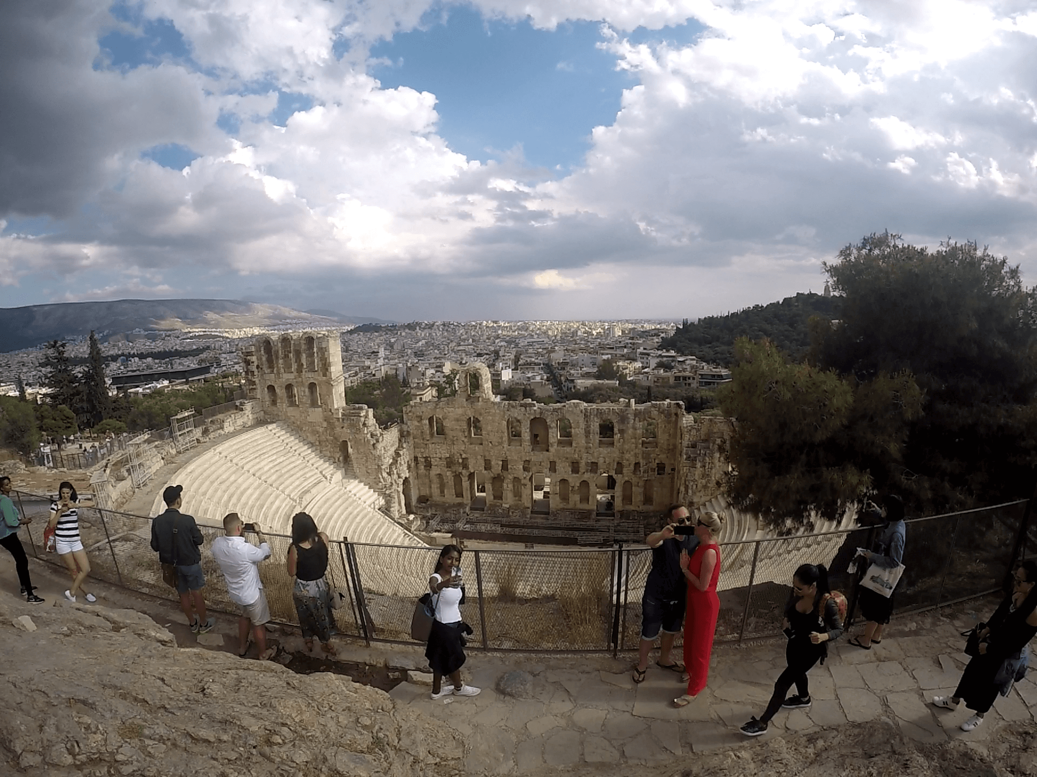 Odeón de Herodes Ático- Viaje a Atenas, Grecia