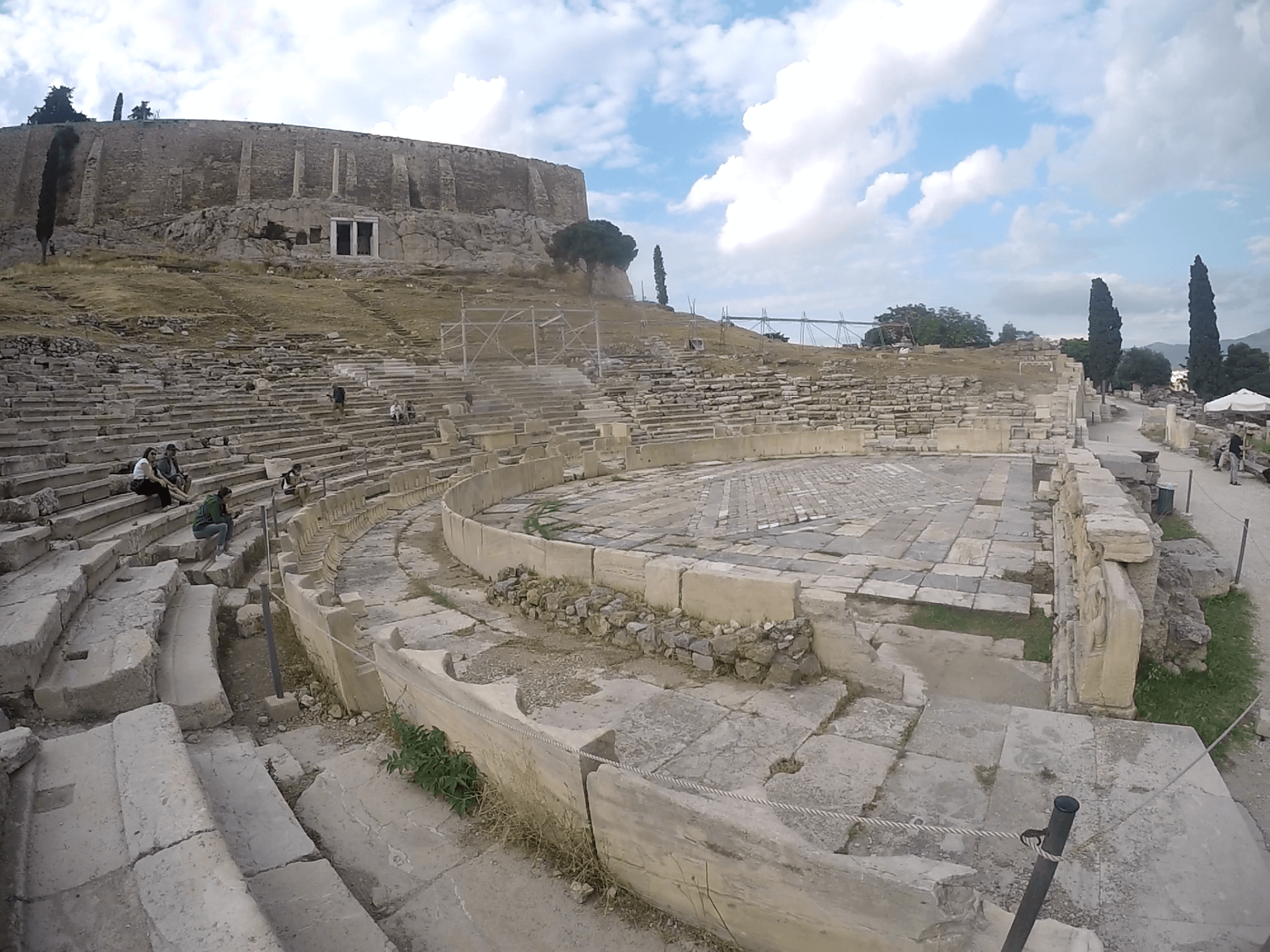 Teatro de Dioniso - Viaje a Atenas, Grecia