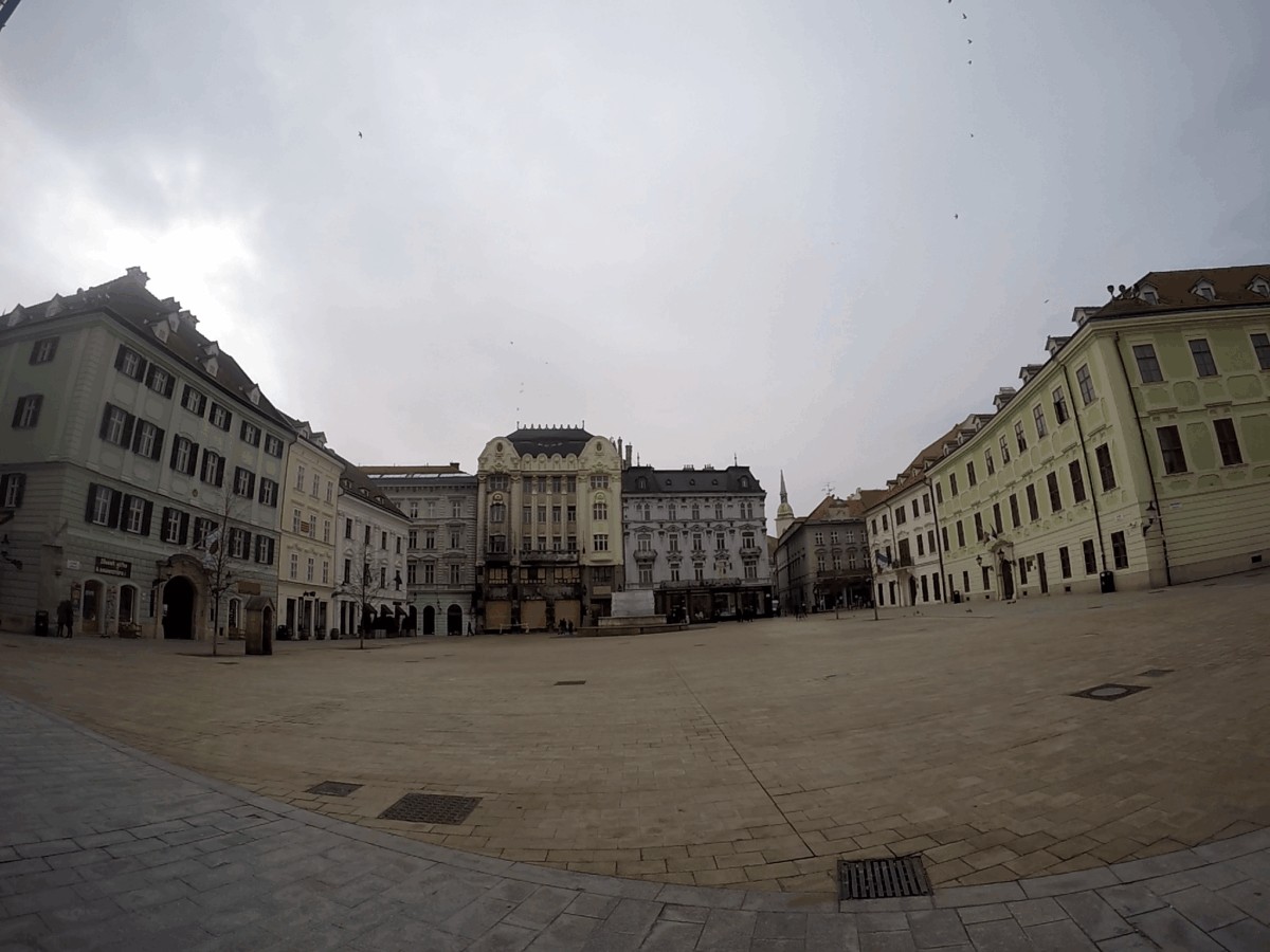 Plaza Central de Bratislava, Eslovaquia