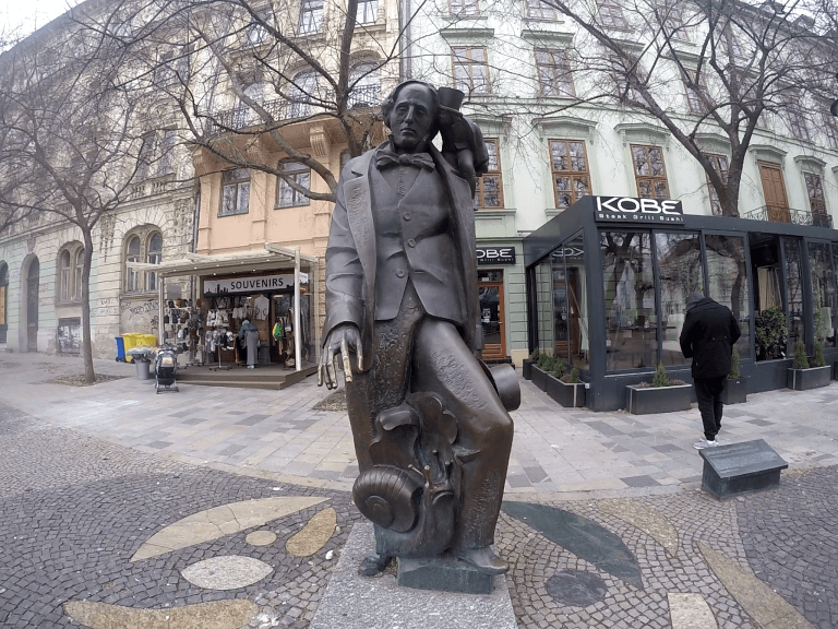 Estatua famosa de Bratislava