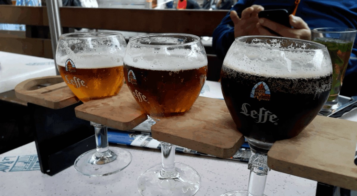 Cervezas en Bruselas