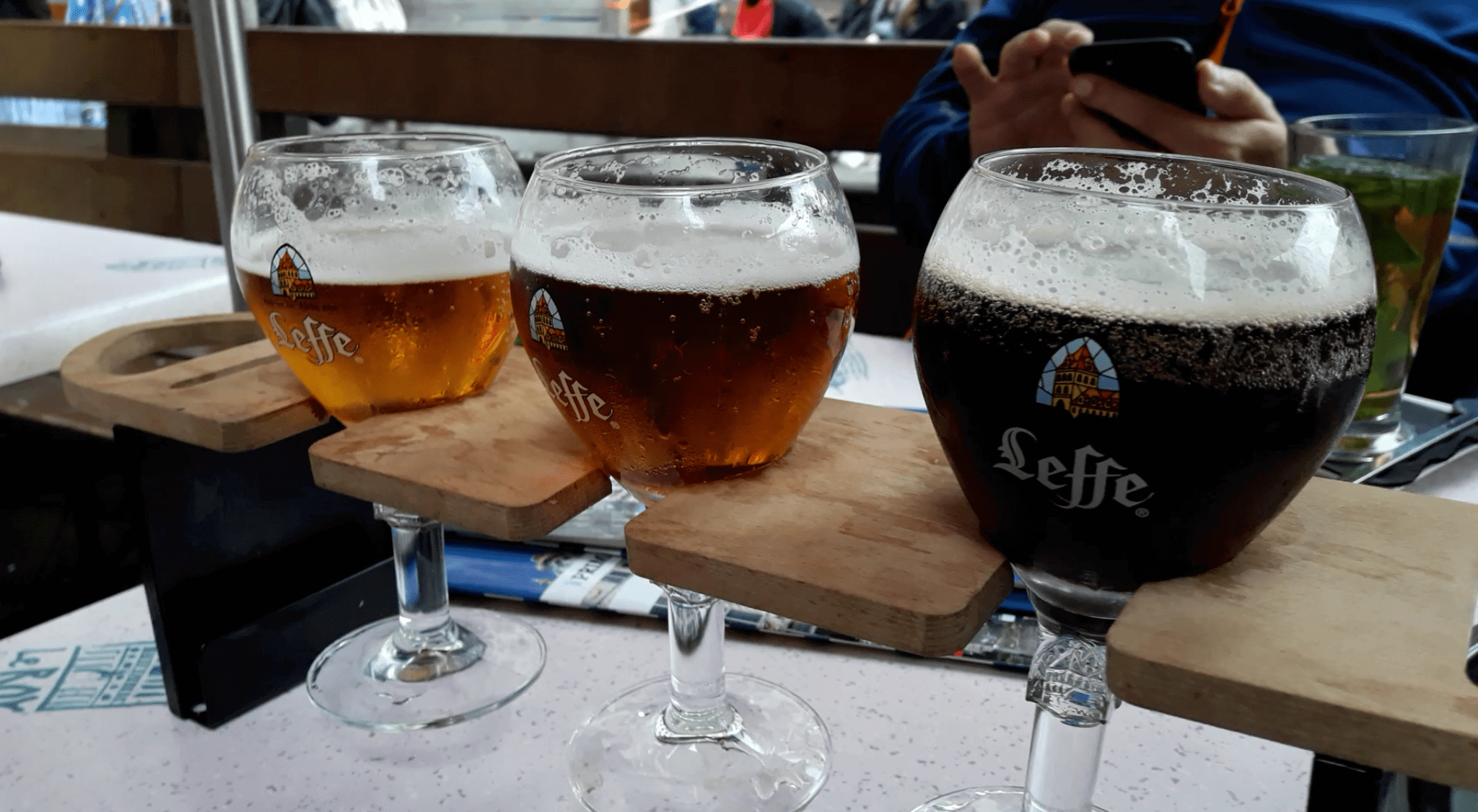 Cervezas en Bruselas