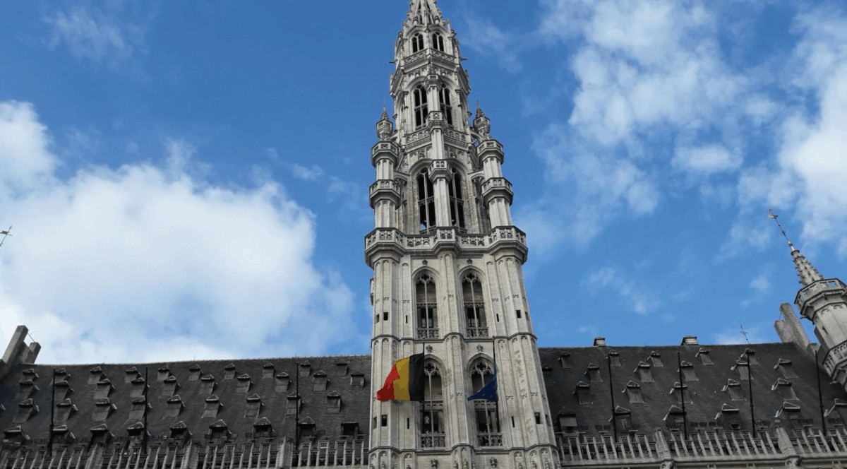 Plaza central de Bruselas