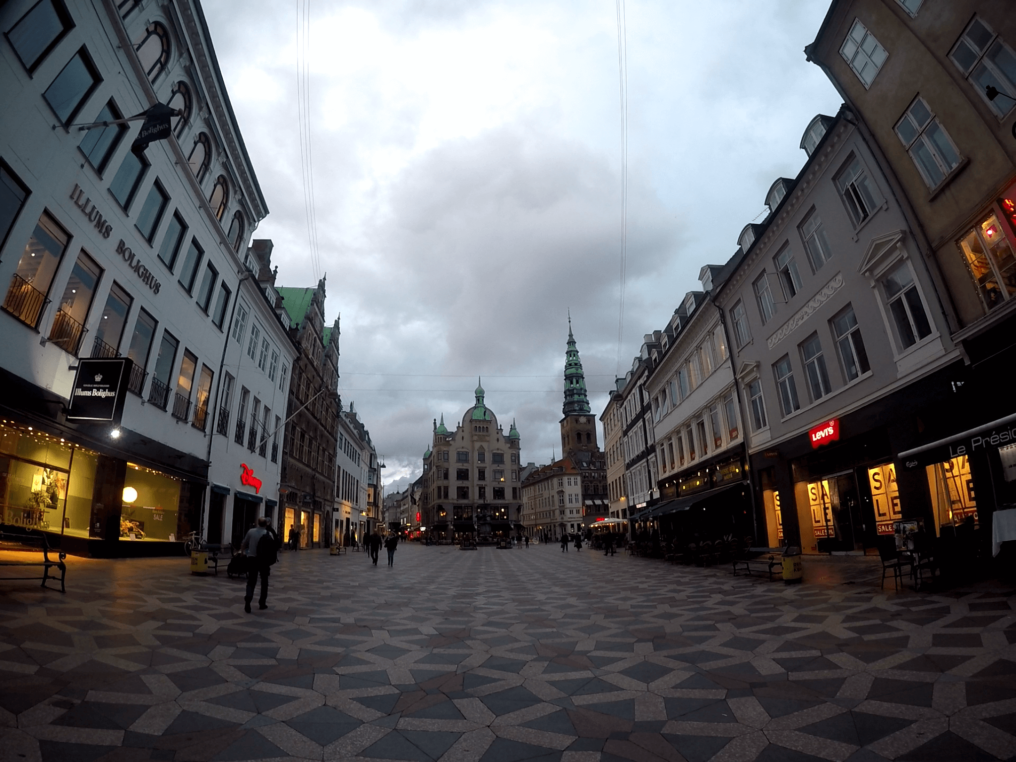 Stroget, Calle peatonal de Copenhague