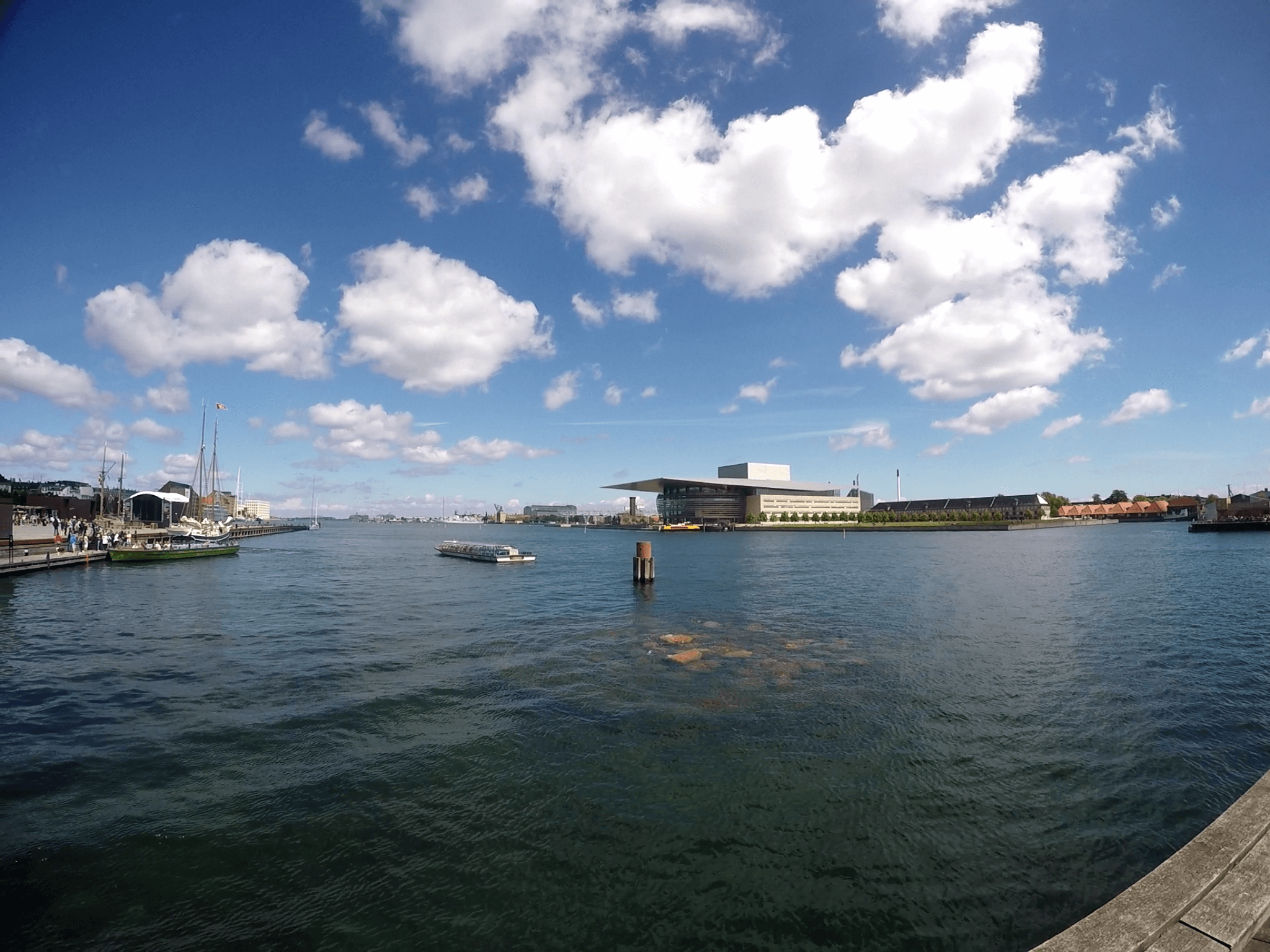 Ópera de Copenhague desde otra perspectiva