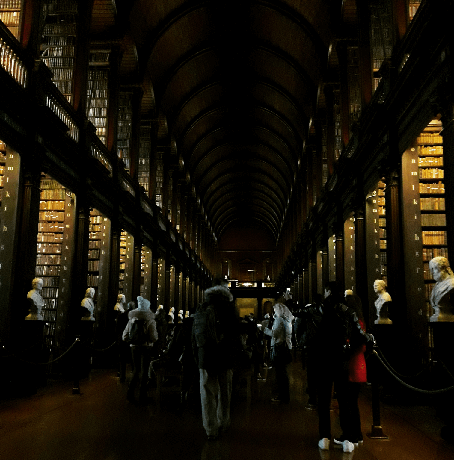 Libreria en la Universidad de Dublin