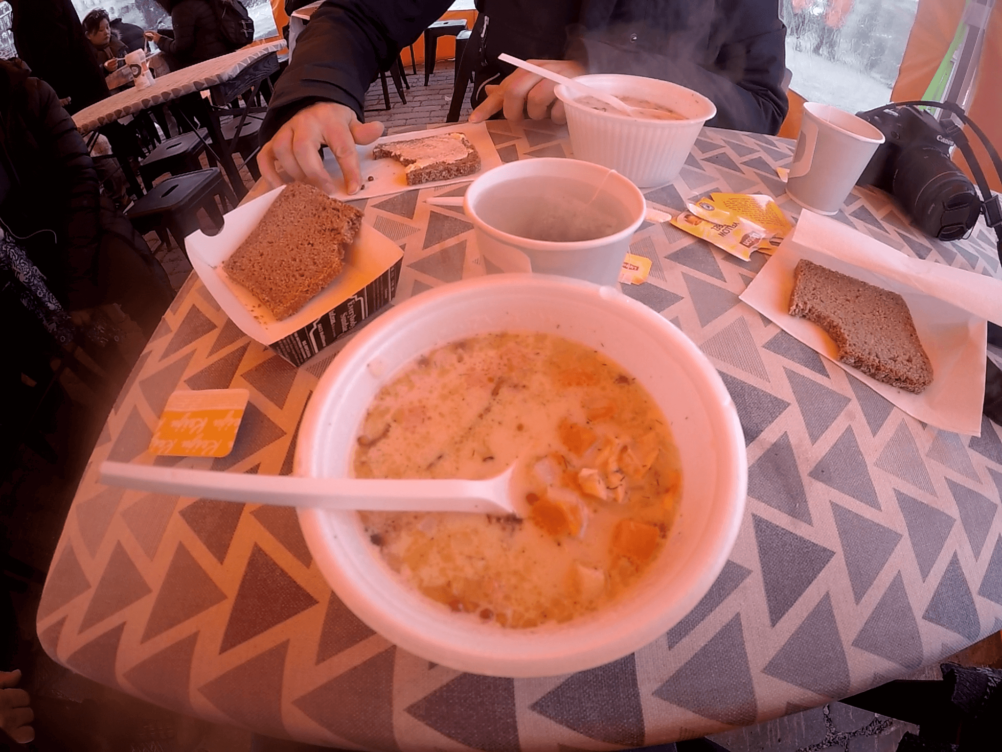 Plaza del Mercado de Helsinki - Sopa
