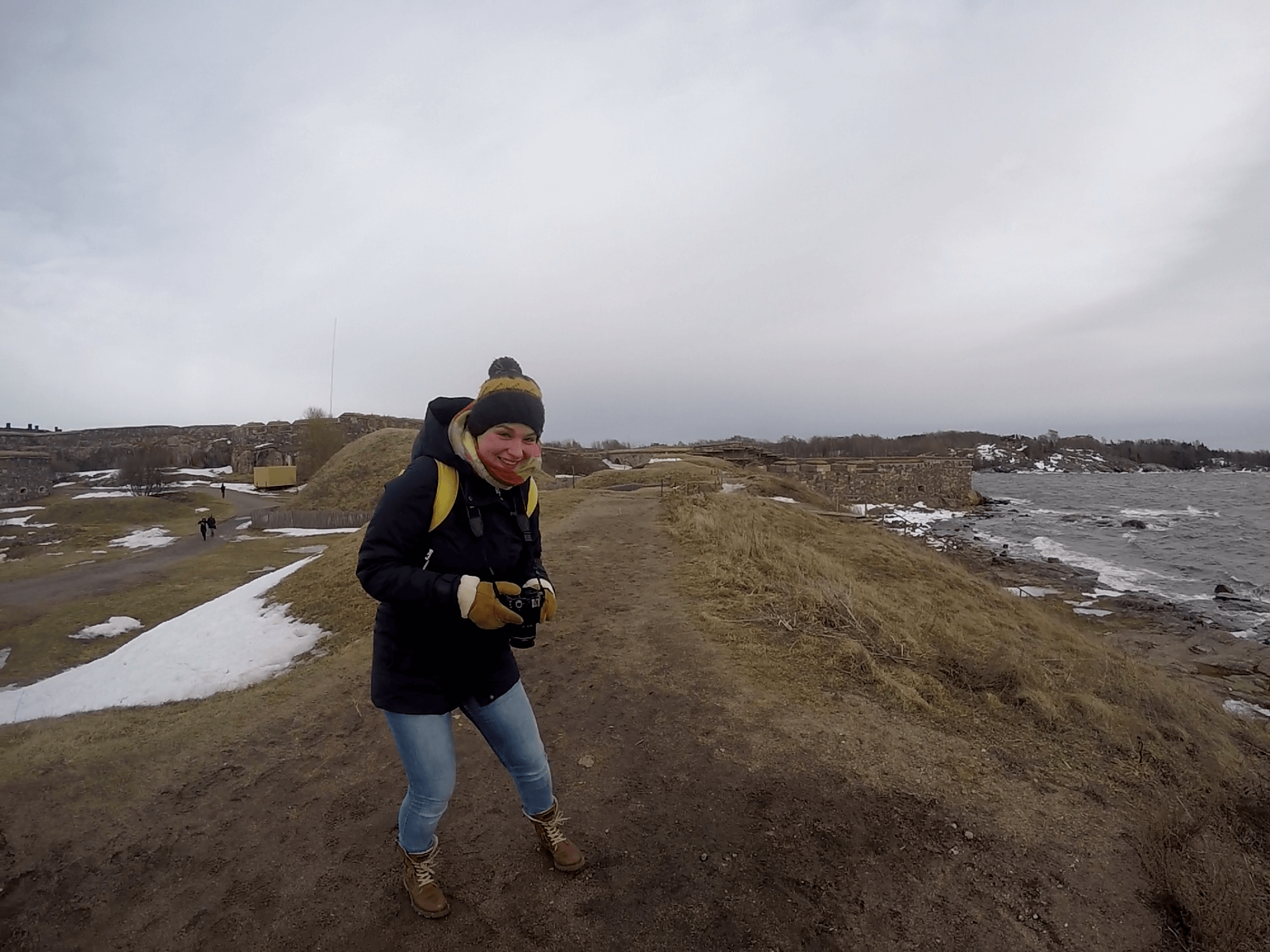 Viento arrollador en Suomenlinna