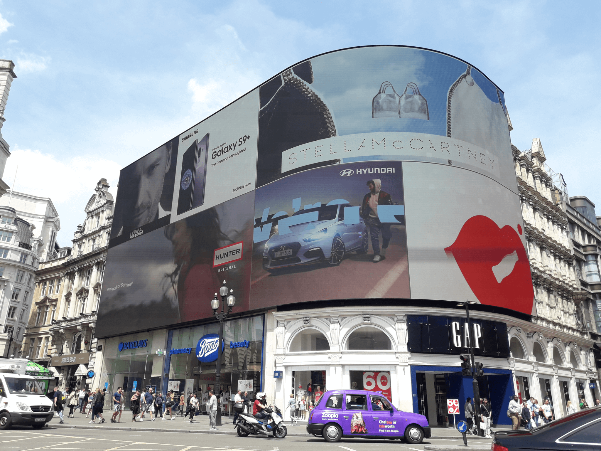 Piccadilly circus en Londres