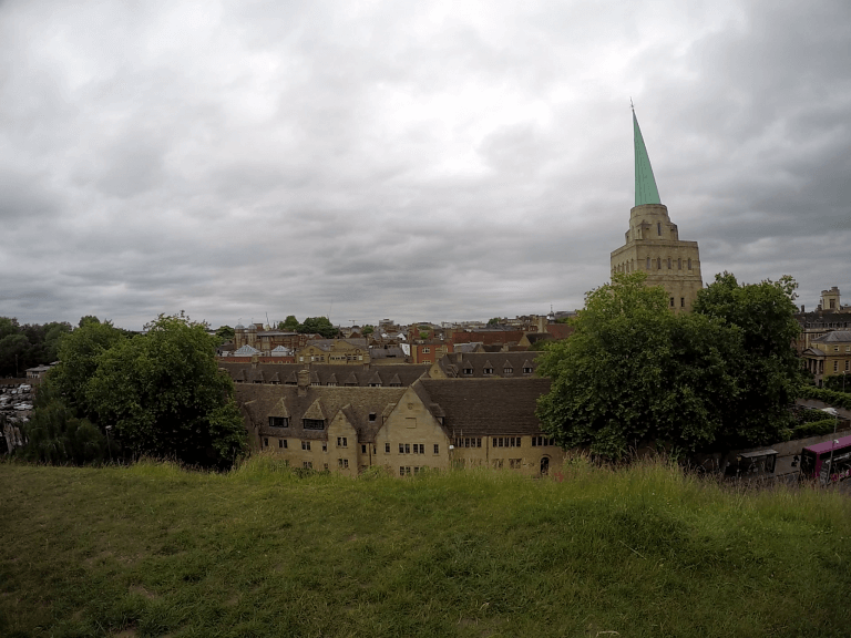 Vistas desde el Castillo de Oxford
