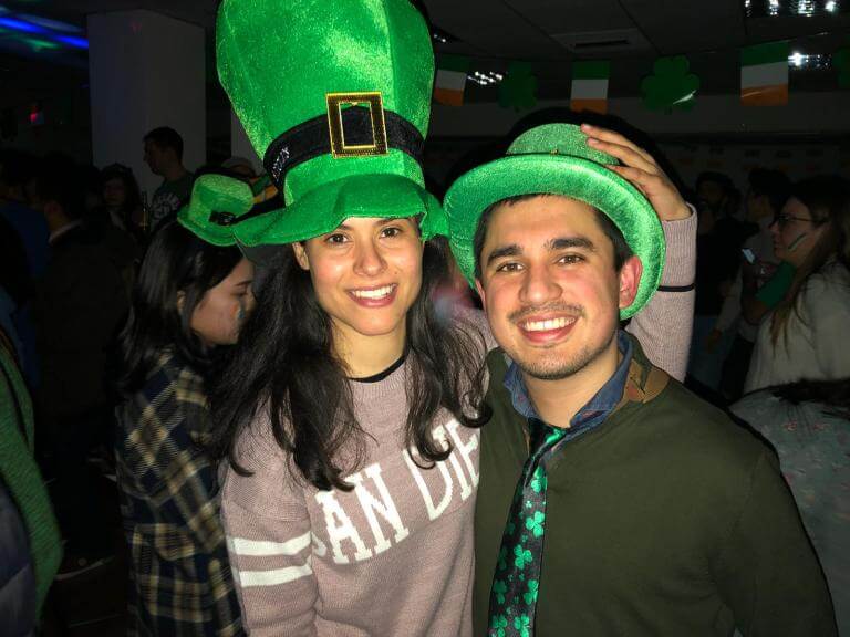 Celebrando en Dublin, Irlanda
