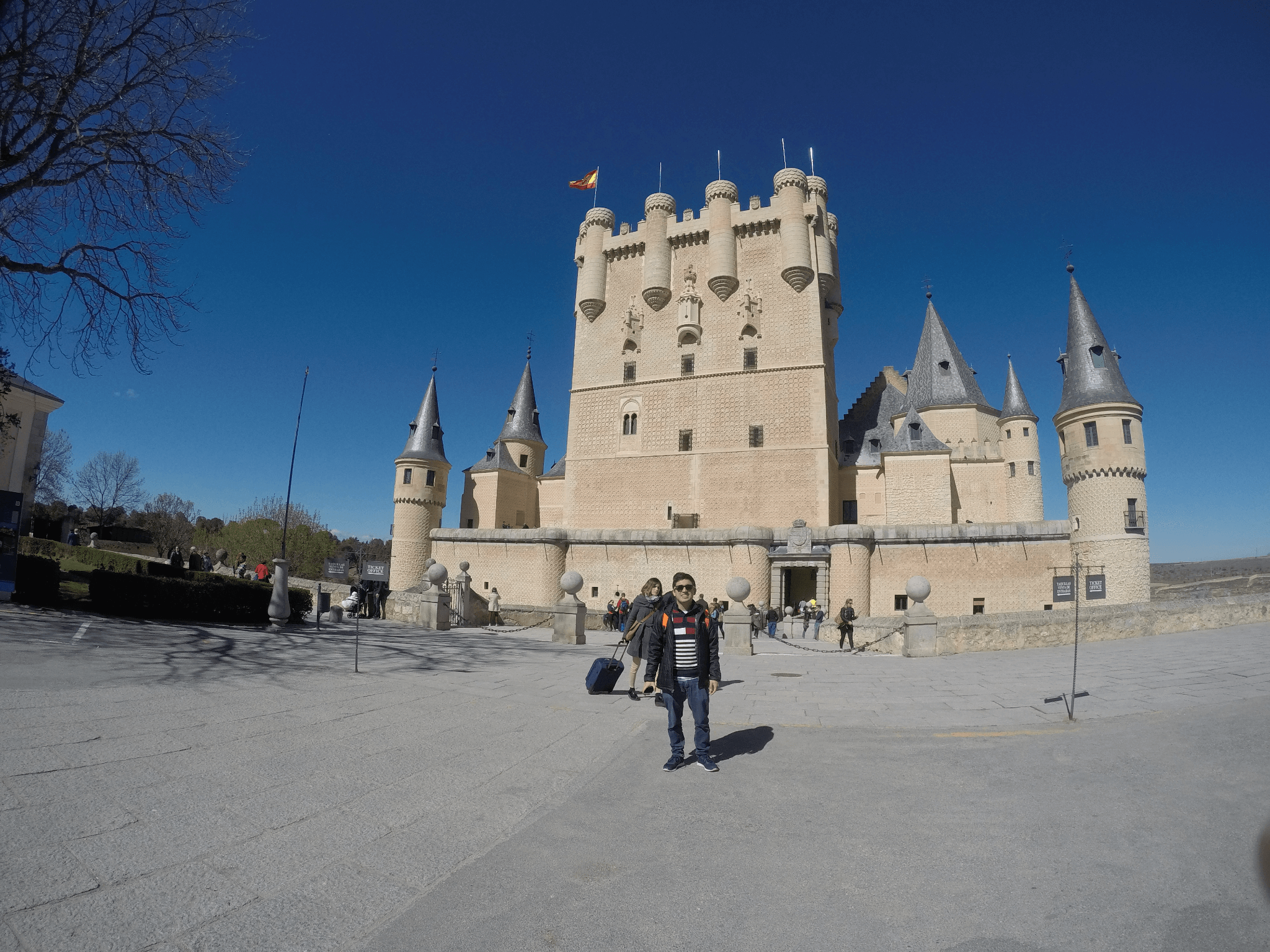 Alcazar de Segovia, España