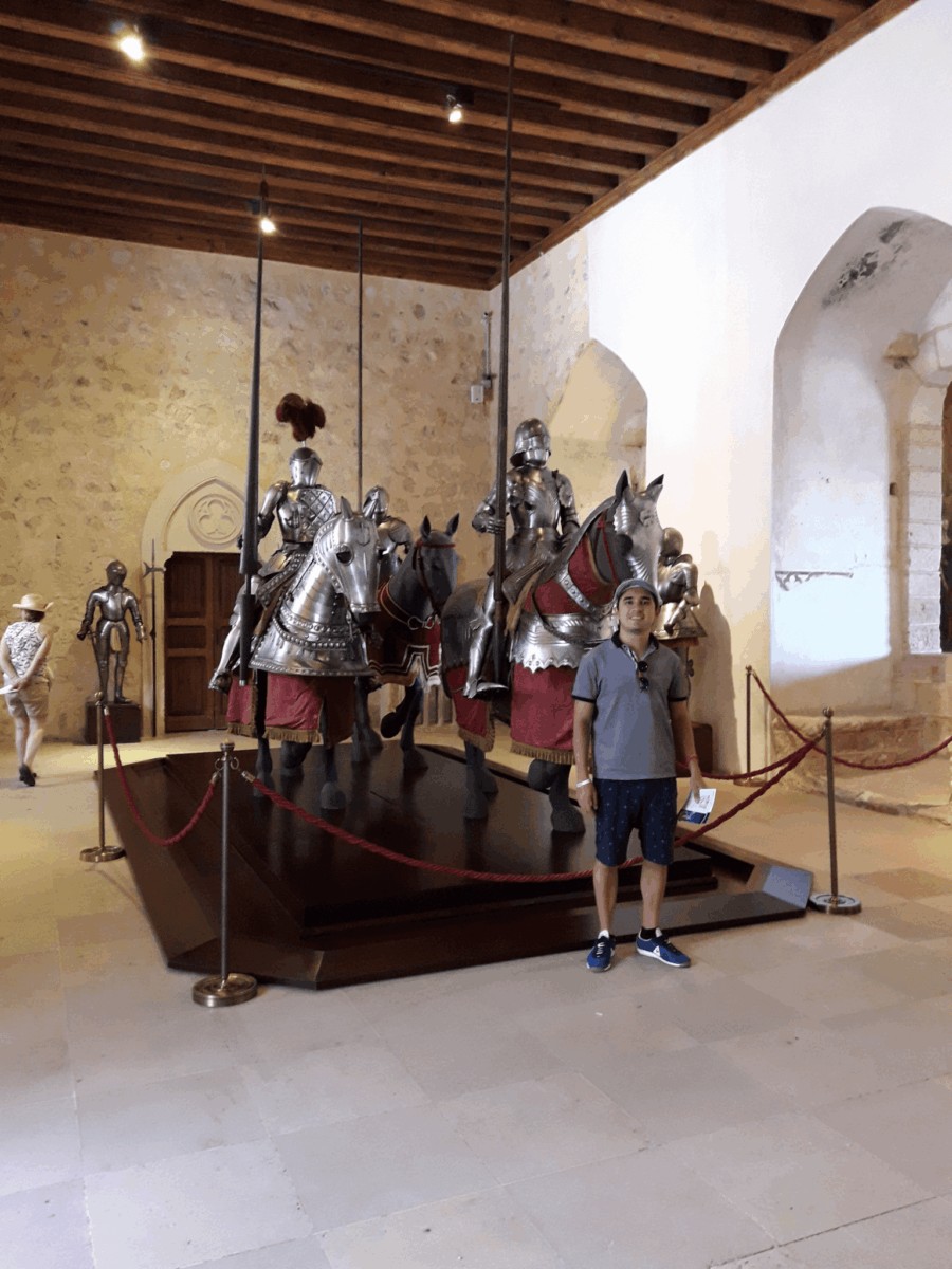 Interior de esta fortaleza medieval, España