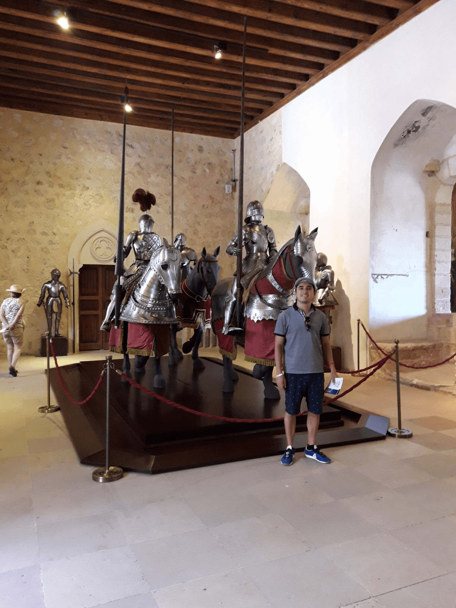 Interior de esta fortaleza medieval, España