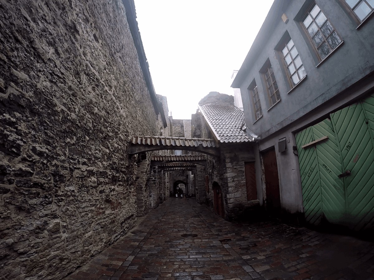 Recorriendo las calles de Tallin