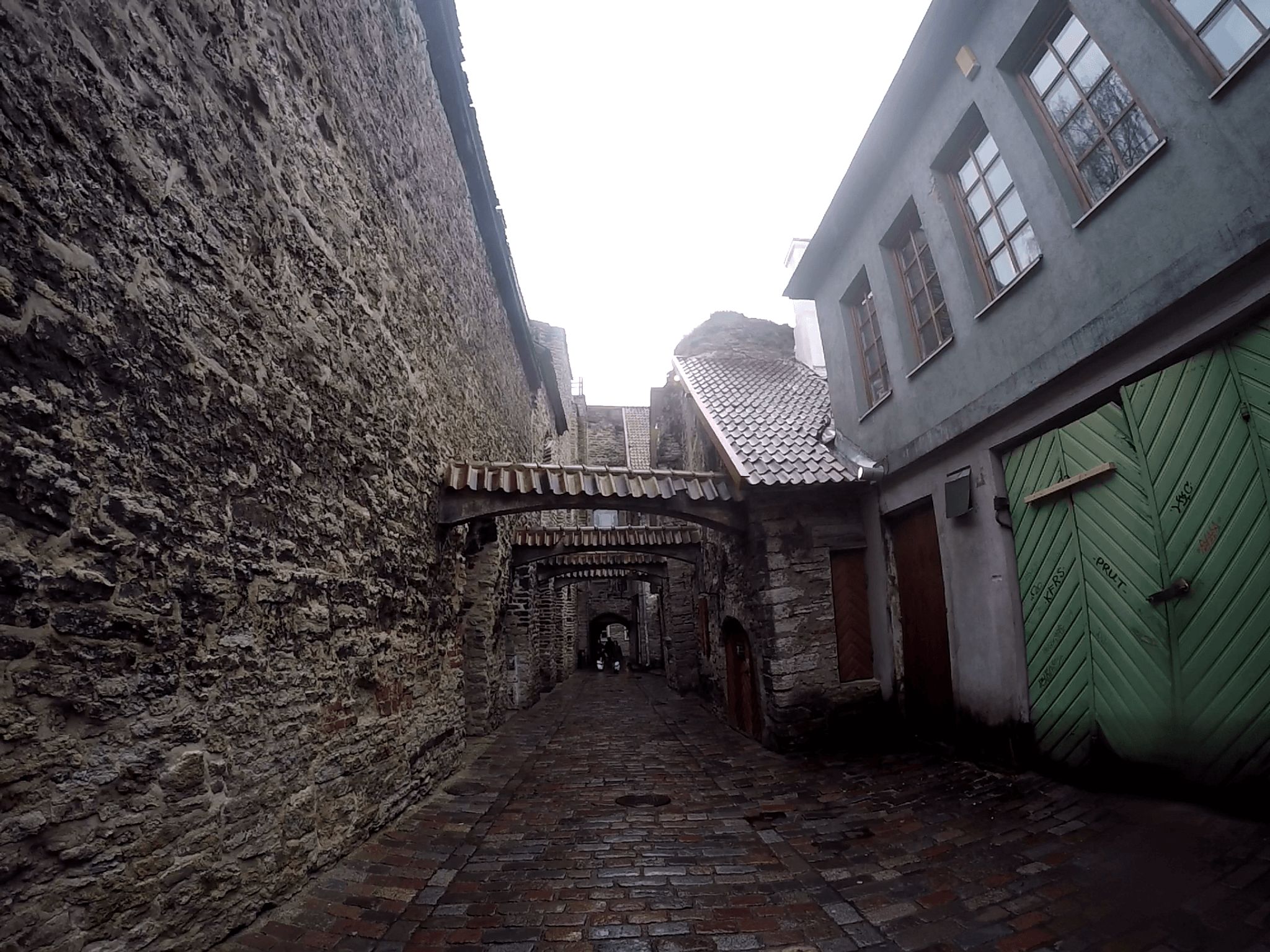 Recorriendo las calles de Tallin