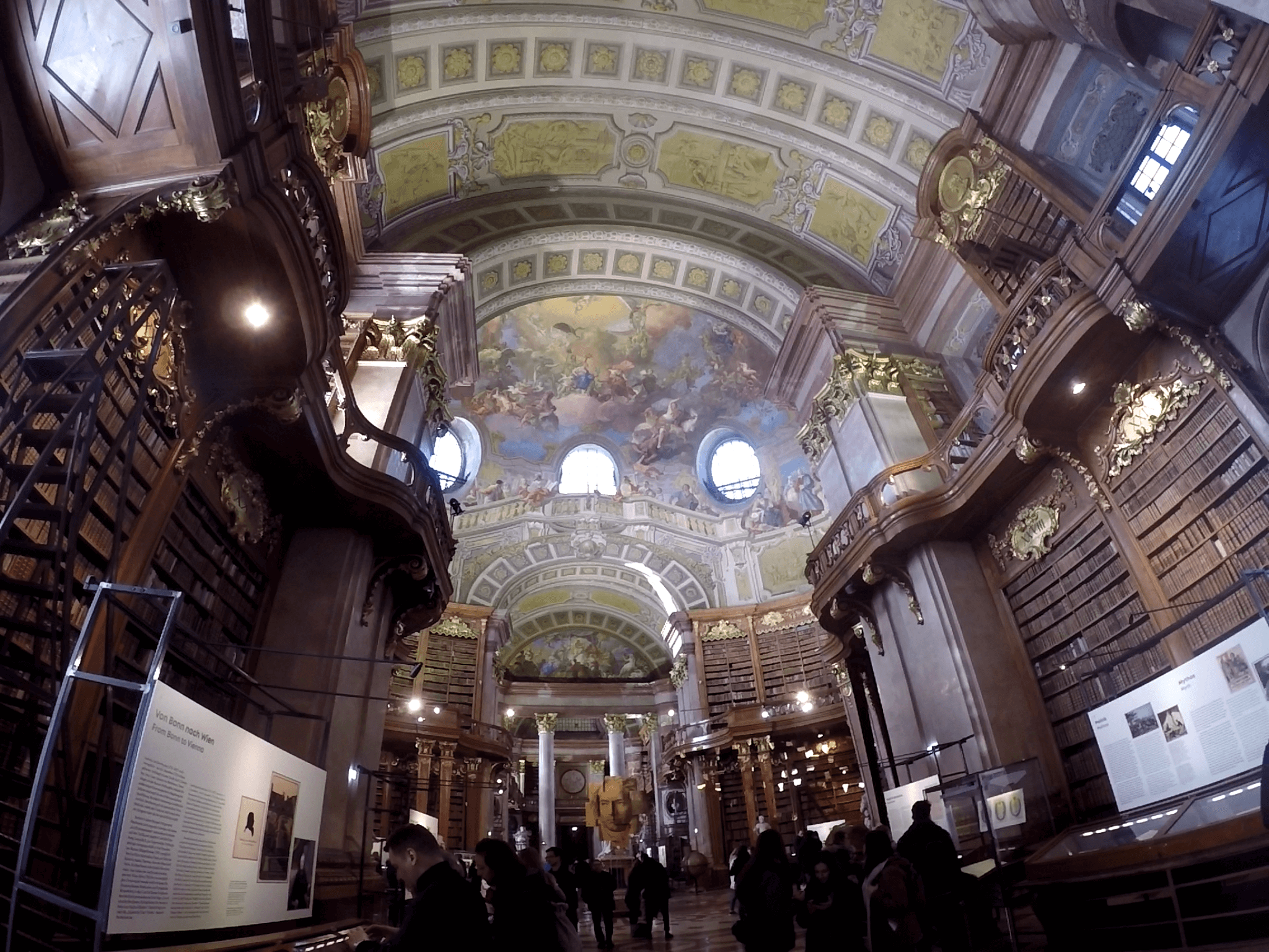 Biblioteca de Viena en Austria