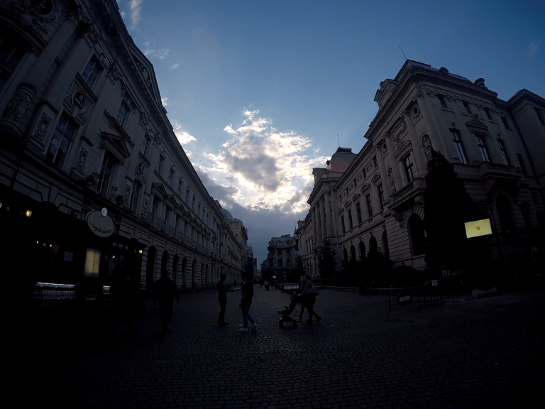Calles de Bucarest - Viaje a Rumania