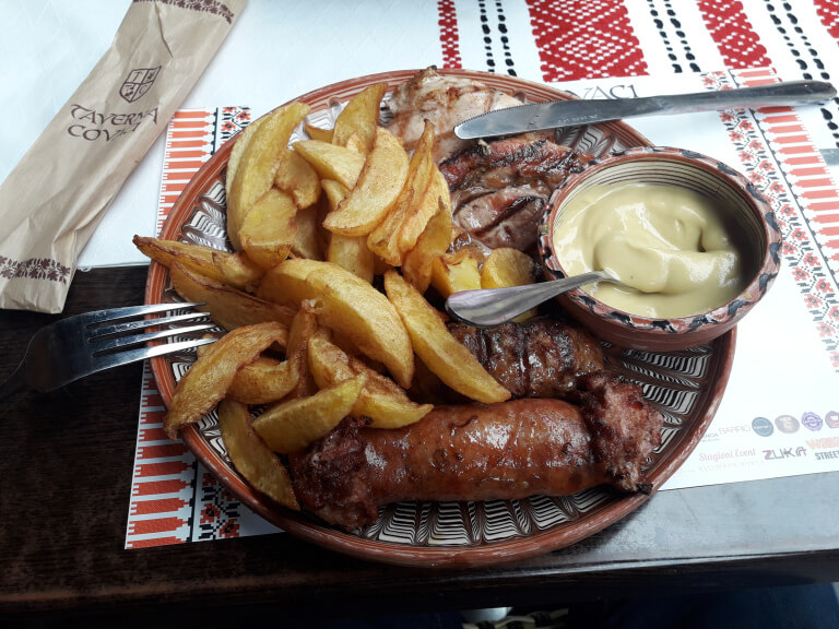 Comida en Rumania