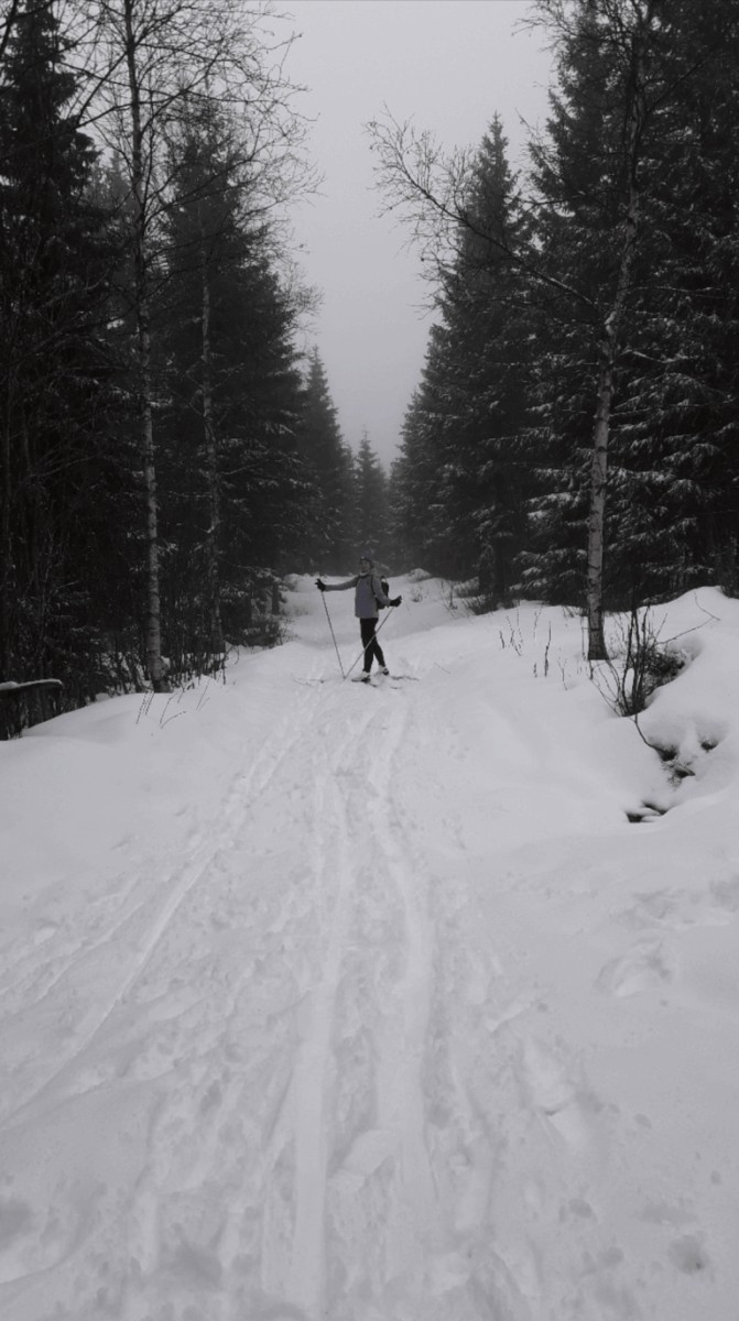 Esquiando Oslo, Noruega