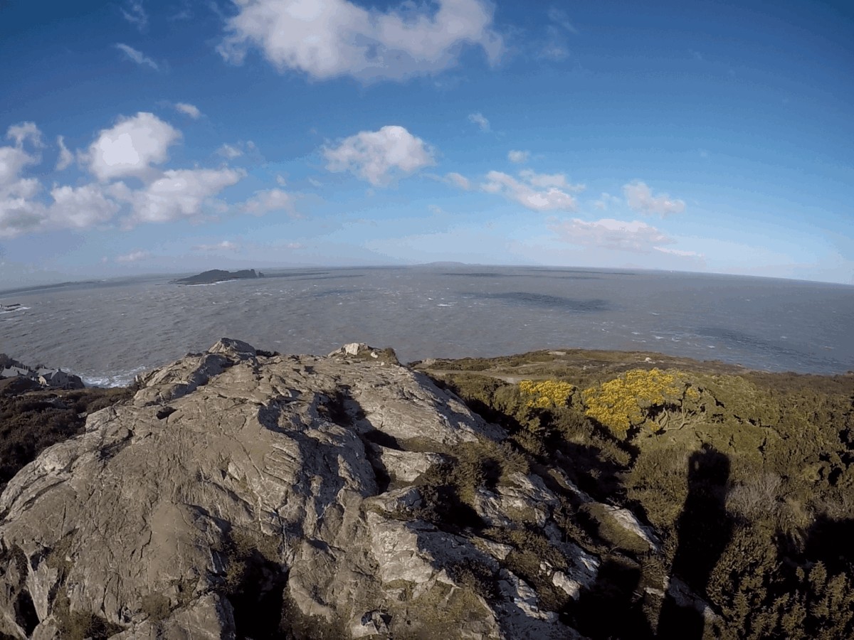 Vistas al Cabo de Howth, Irlanda