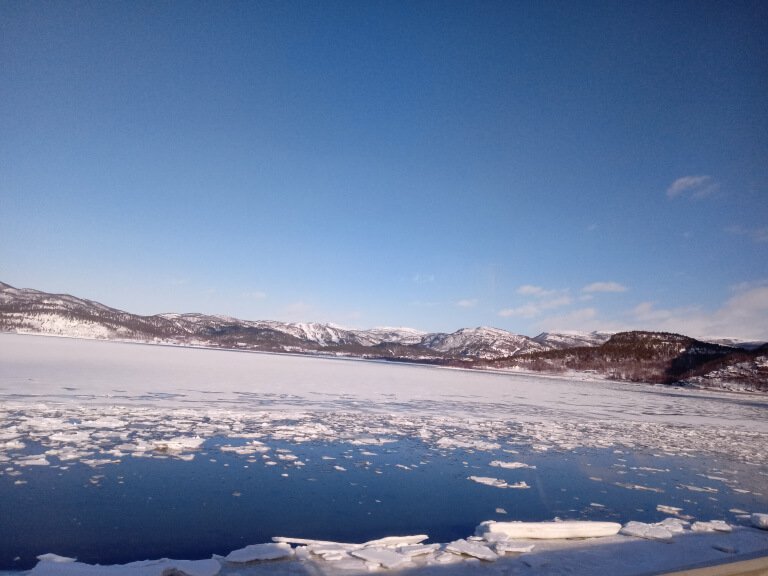 Rumbo a Cabo norte, Noruega