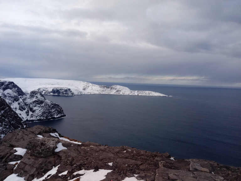 Vistas al Cabo Norte, Noruega