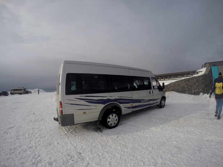 Autobus para ir al Cabo Norte desde Honningsvåg