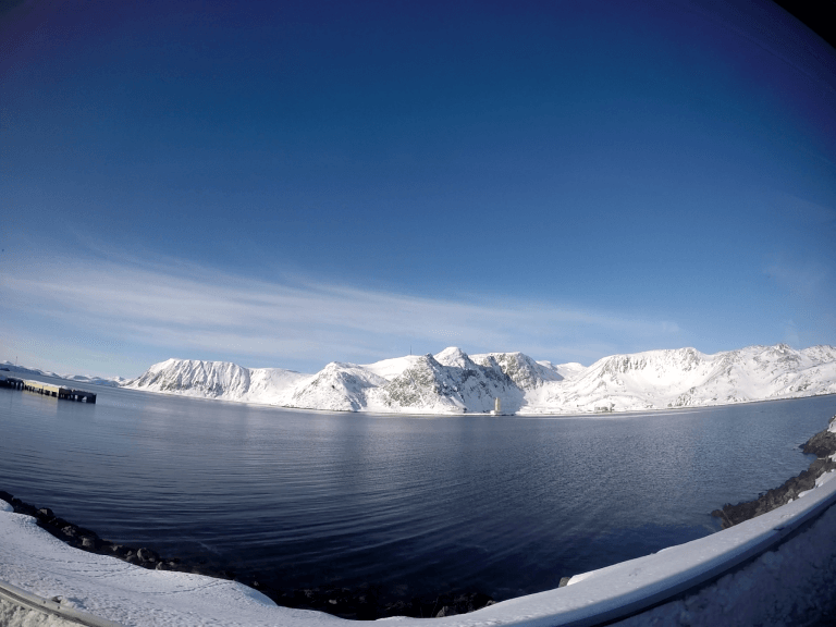 Rumbo a Cabo Norte, Noruega
