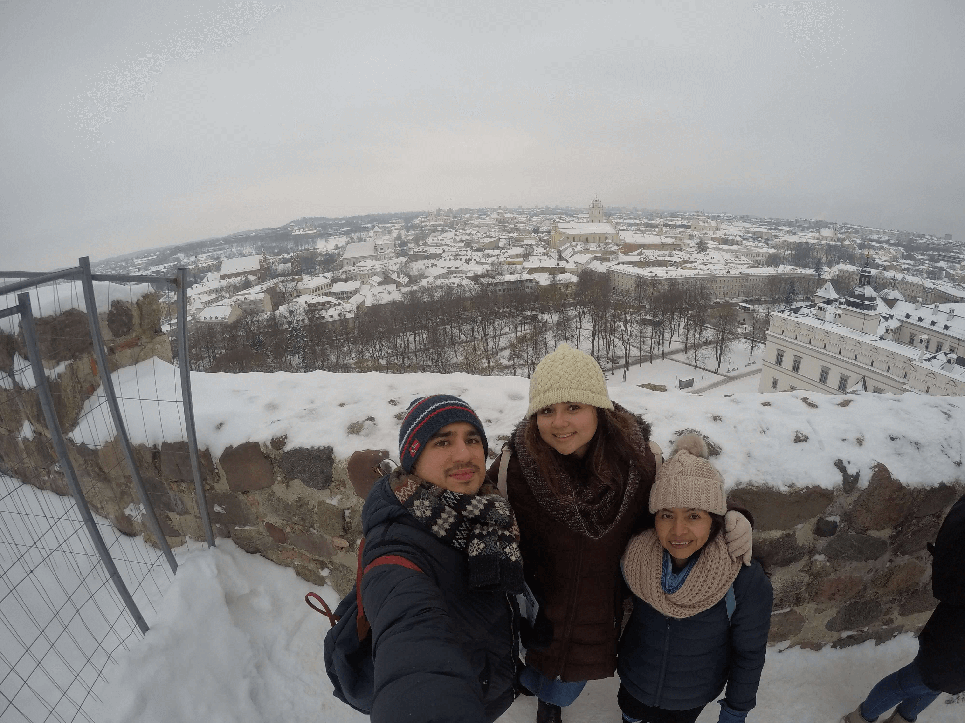 Vistas a la Ciudad de Vilna, Lituania