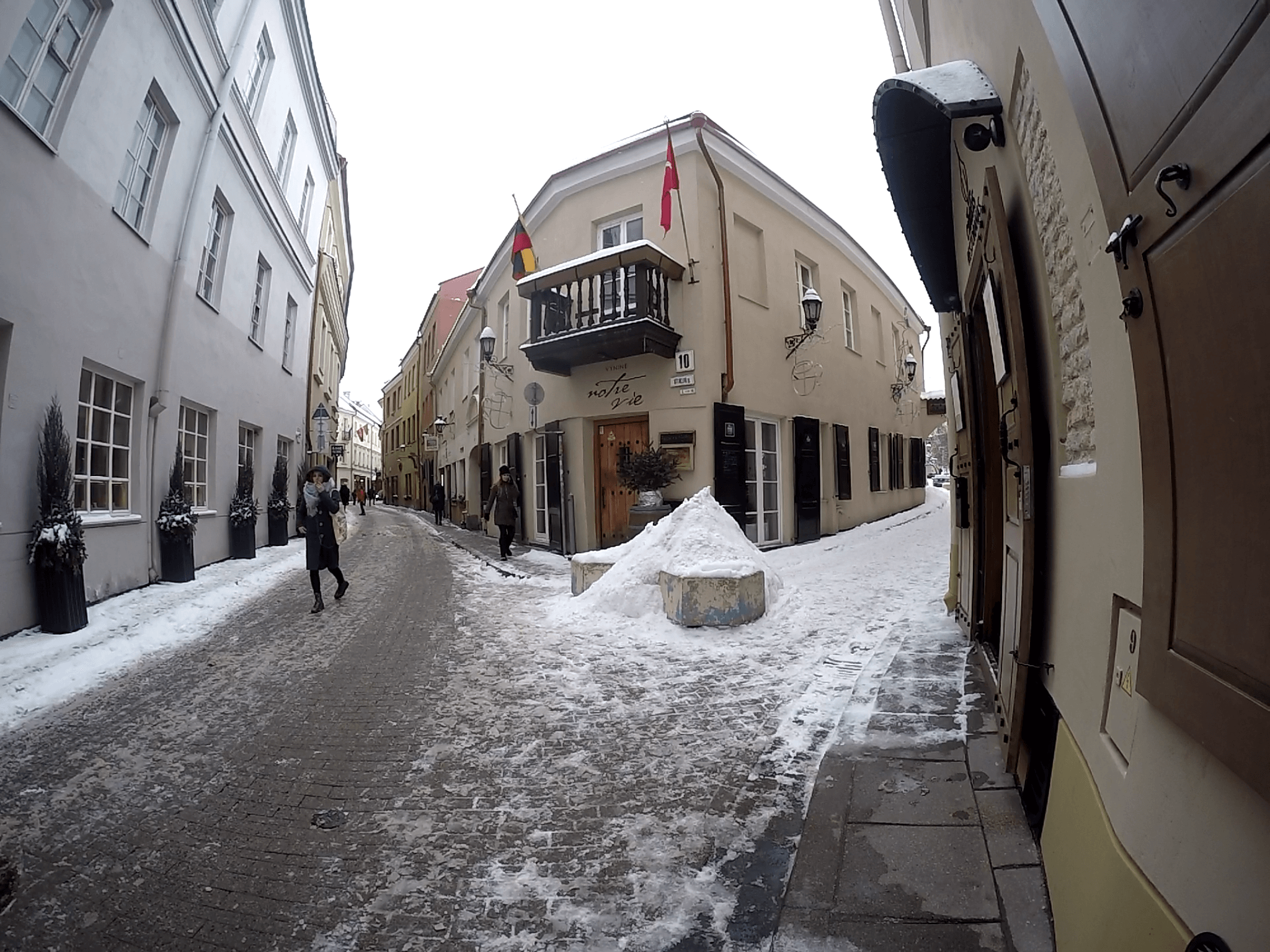 Calles de la capital de Lituania
