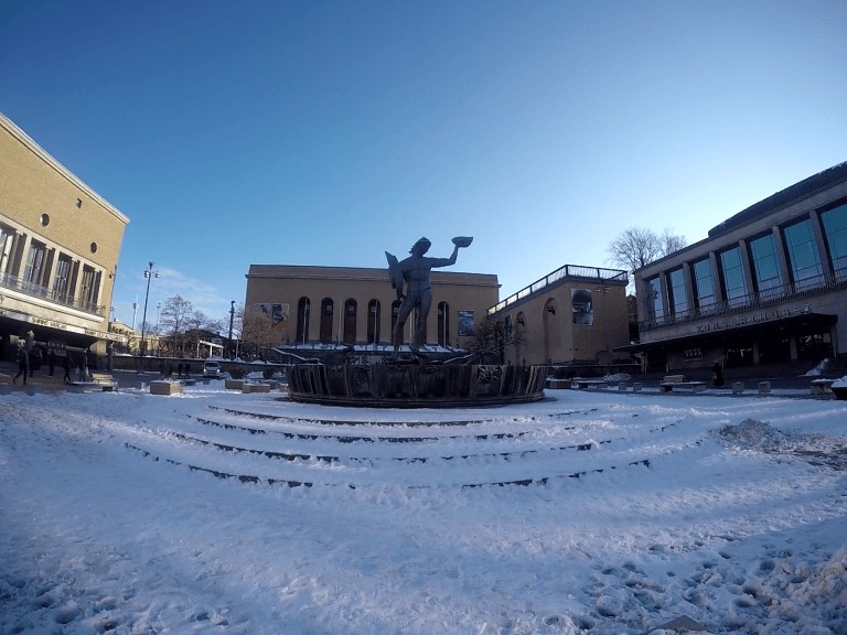 Poseidon Statue