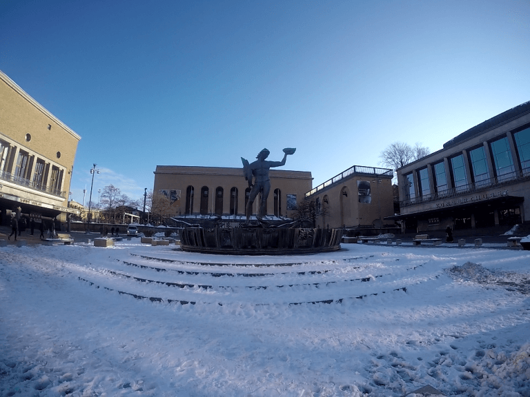 Poseidon Statue
