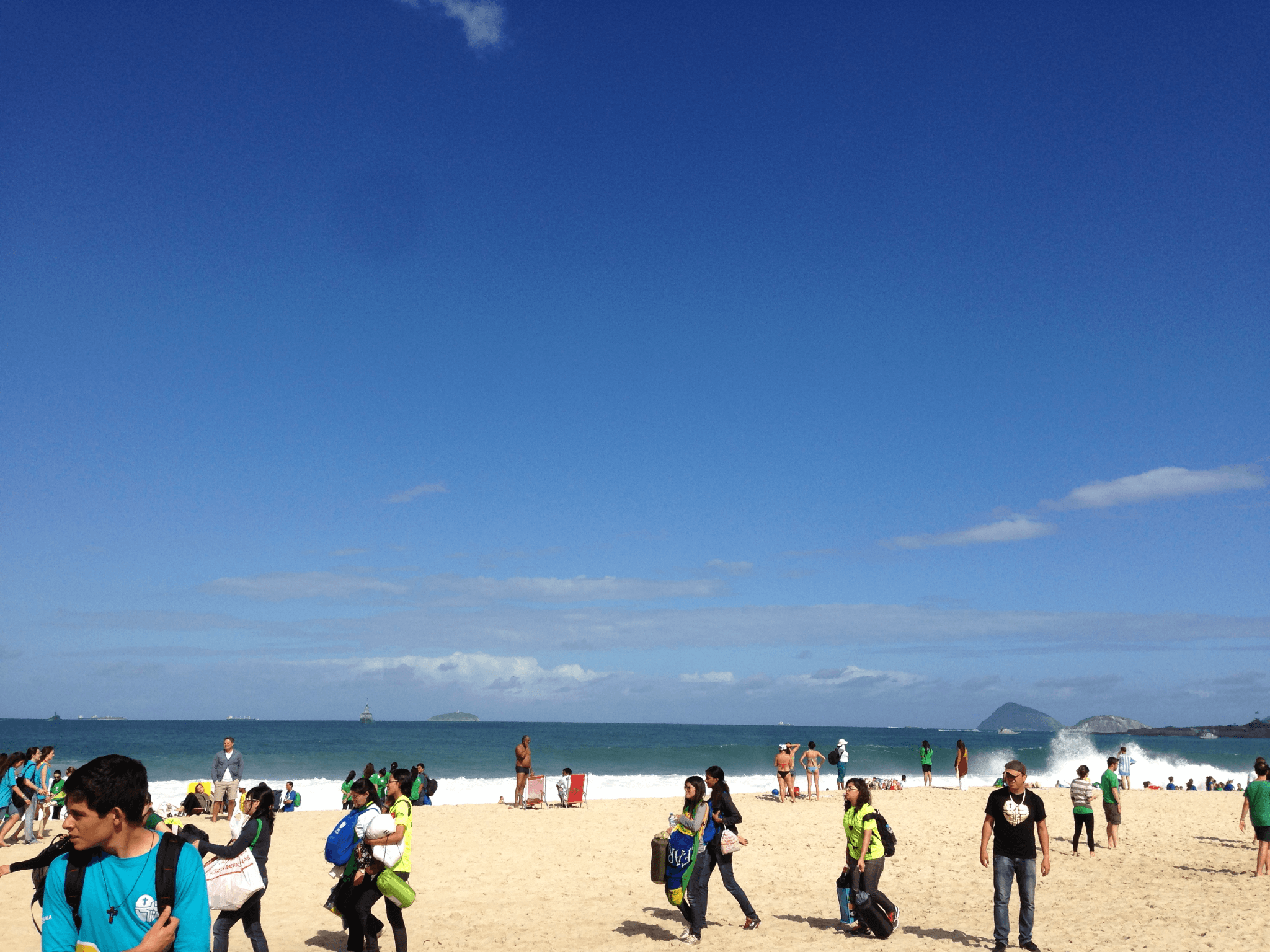 Playa en Brasil