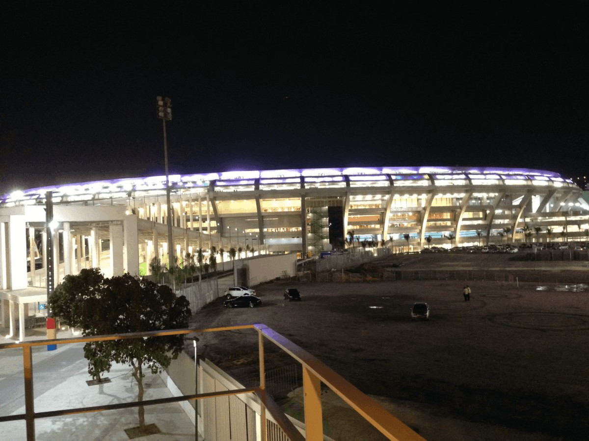 Afueras del Estadio Maracana