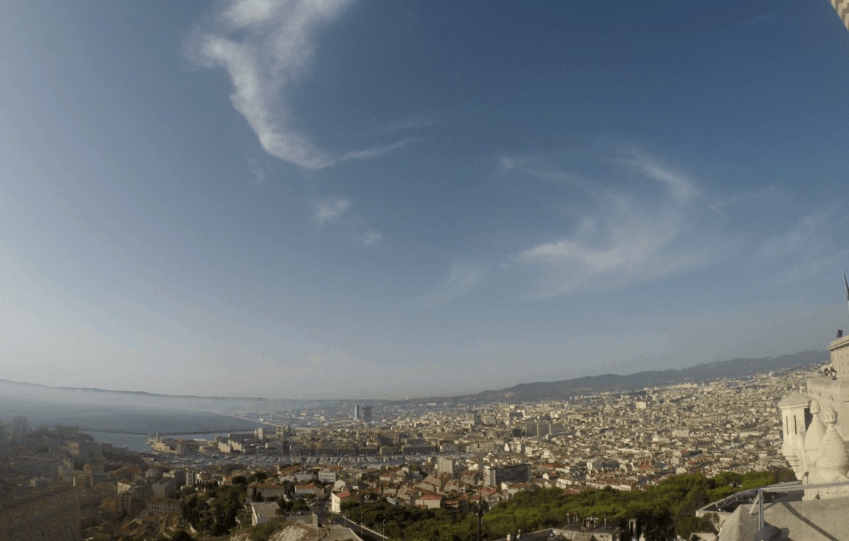 Vistas panorámicas a Marsella