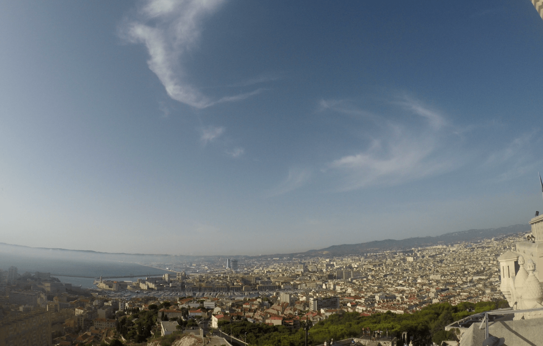 Vistas panorámicas a Marsella
