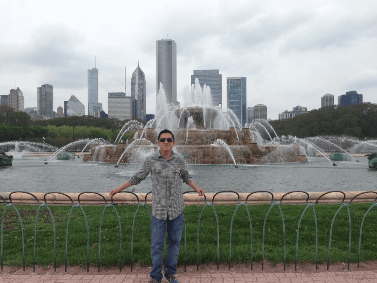 Disfrutando esta ciudad de Estados Unidos