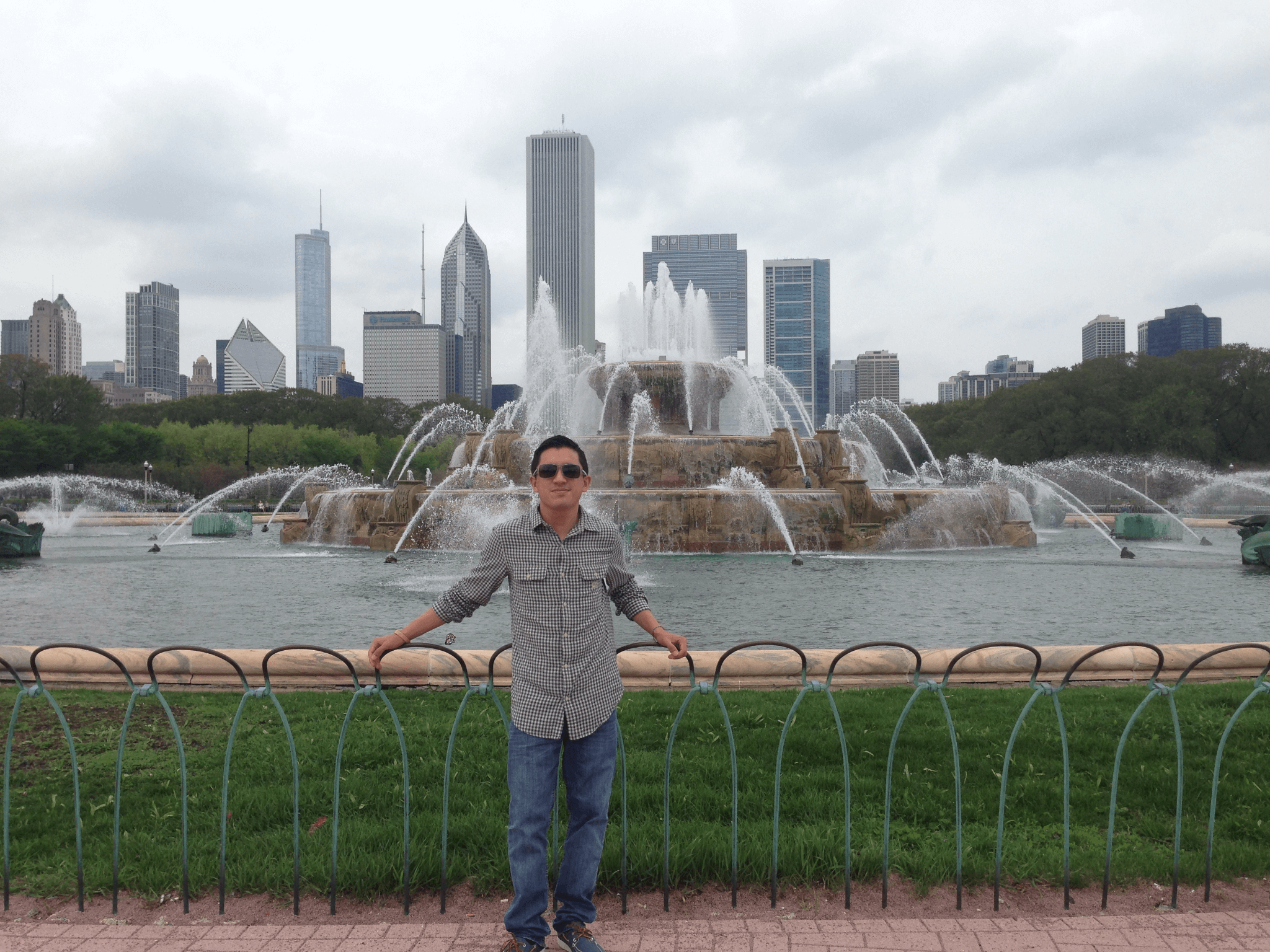 Disfrutando esta ciudad de Estados Unidos