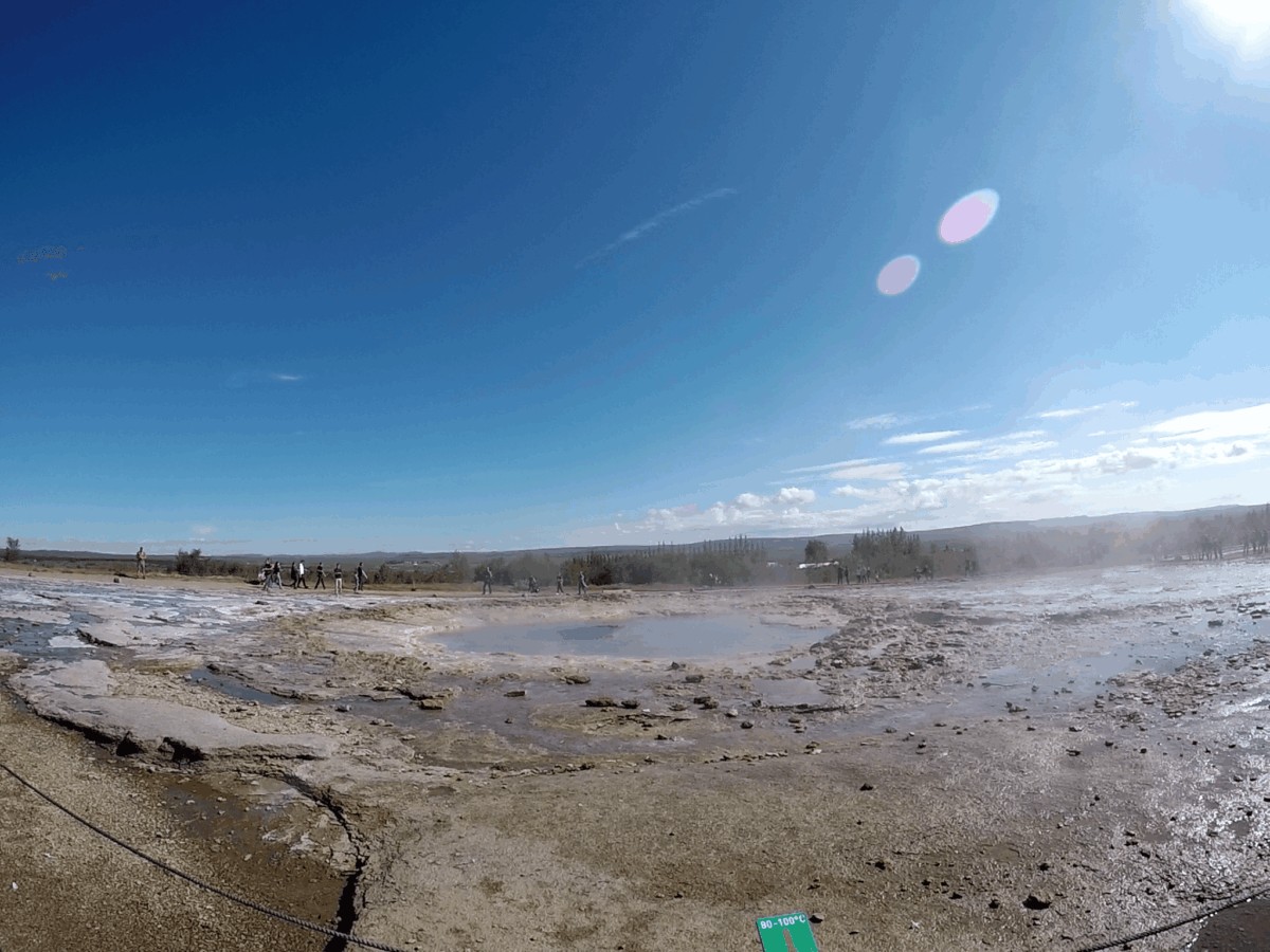 Geiser Strokkur - Islandia