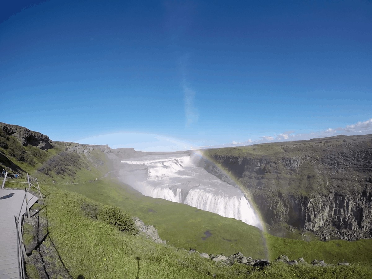 ¿De dónde deriva el nombre Gullfoss?