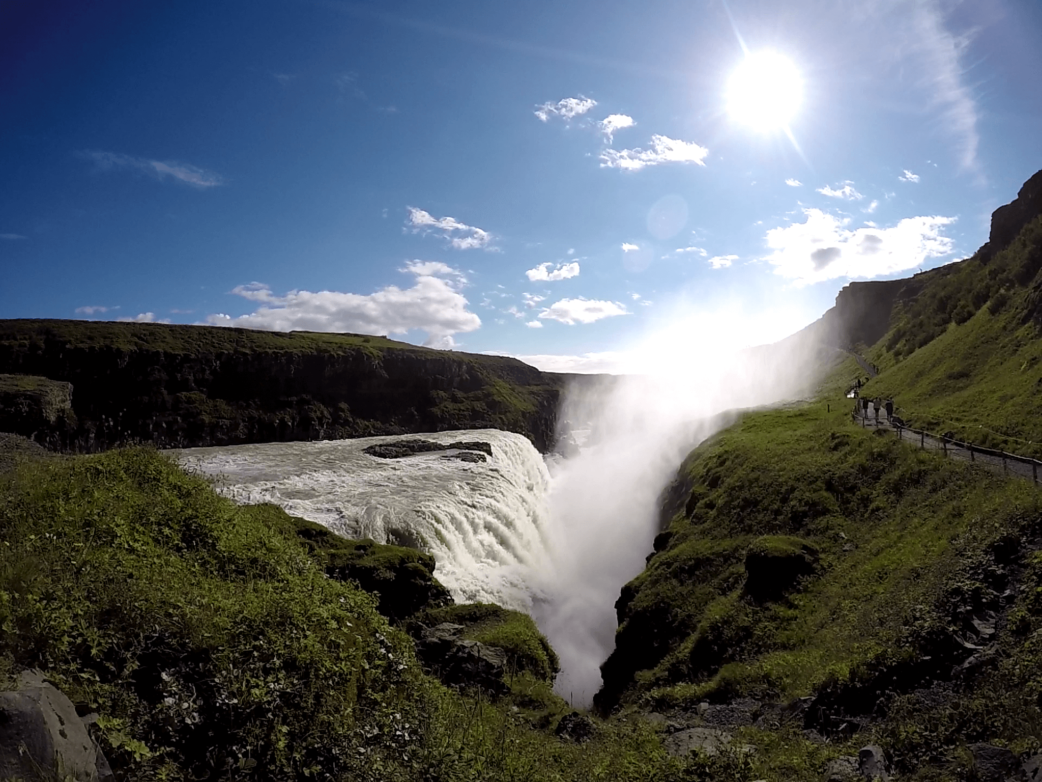 Catarata Gullfoss: La catarata más celebre de Islandia