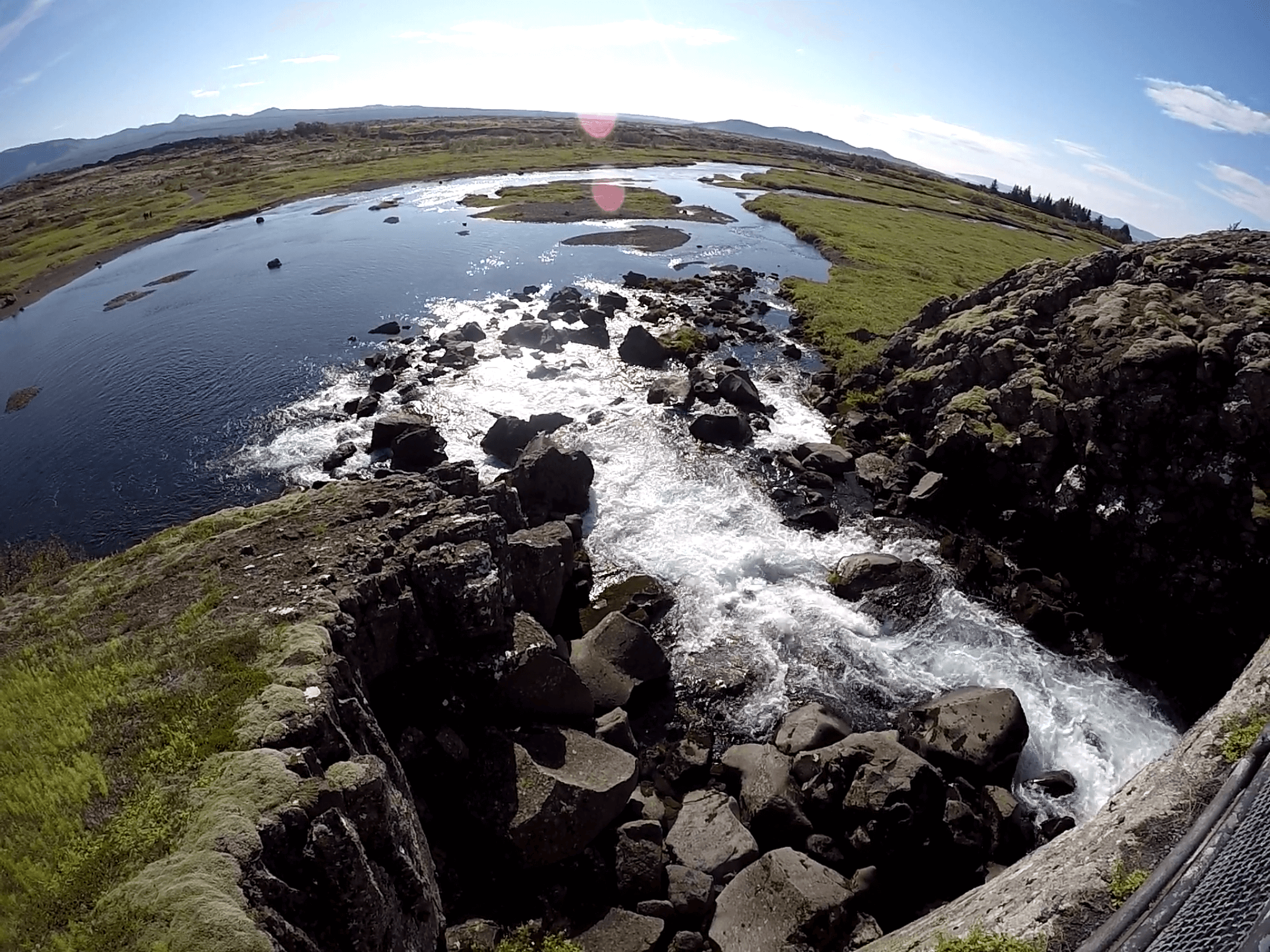Castada Öxarárfoss en Þingvellir