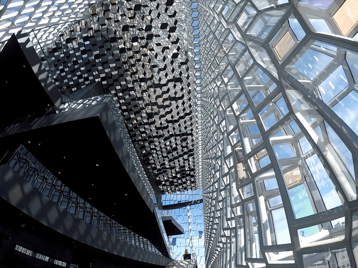Harpa Reykiavik: La sala de conciertos de Reikiavik - Islandia