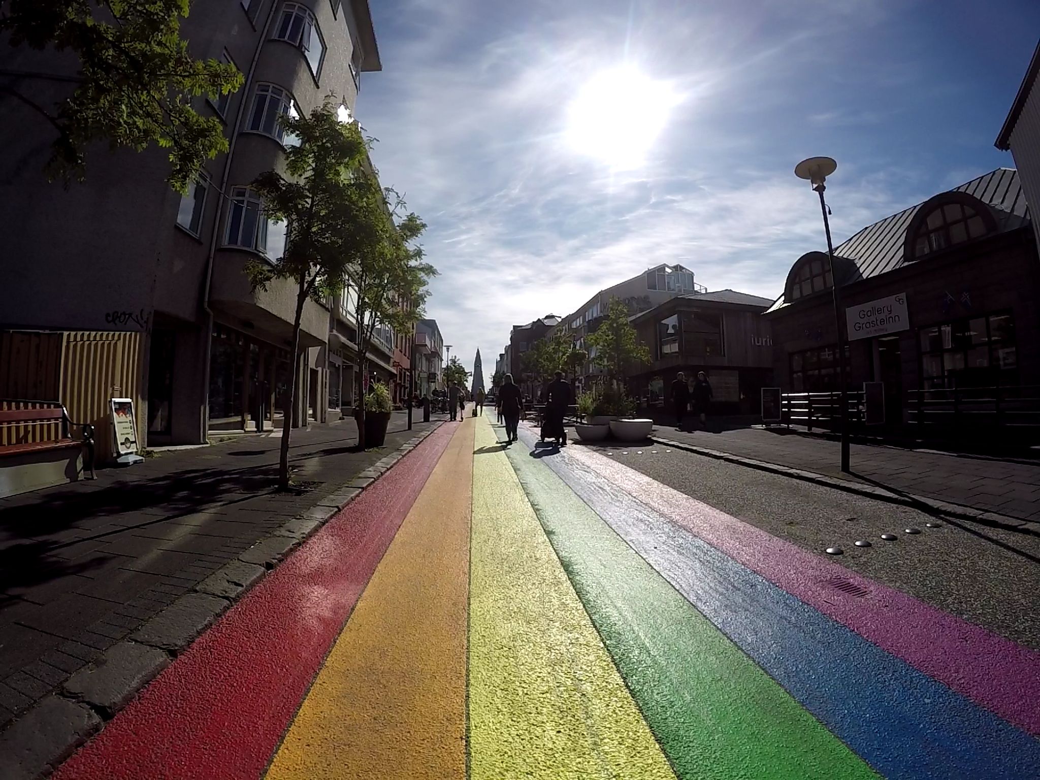 Calle del Arcoiris (Skólavörðustígur)