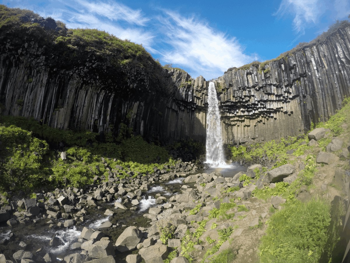 Svartifoss fue la inspiración para la iglesia Hallgrímskirkja